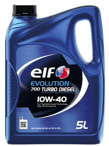 ELF EVOLUTION 700 TURBO DIESEL 10W40  5L