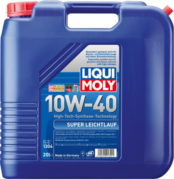 LIQUI MOLY DIESEL LEICHTLAUF 10W40 (1388) 20L