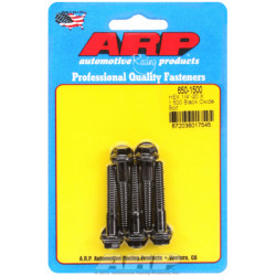 "1/4""-20 X 1.500 hex черни оксидни болтове " (5бр )