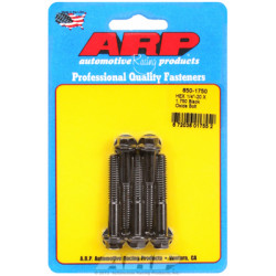 "1/4""-20 X 1.750 hex черни оксидни болтове " (5бр )