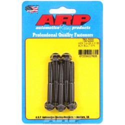 "1/4""-28 x 2.000 hex черни оксидни болтове " (5бр )