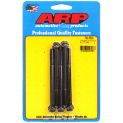 "1/4""-28 x 3.500 12pt черни оксидни болтове " (5бр )