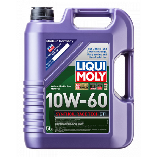 LIQUI MOLY SYNTHOIL RACE TECH GT1 10W60 5L