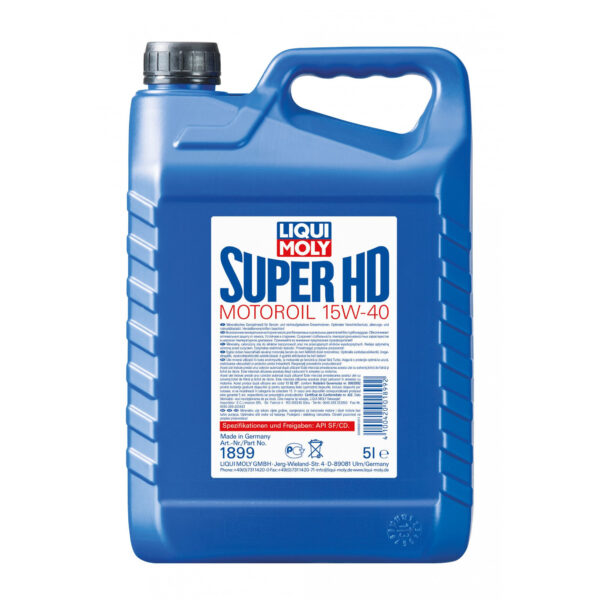 LIQUI MOLY SUPER HD 15W40 (1899) 5L