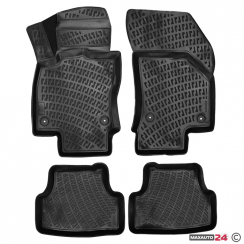 Гумени стелки RizLine съвместими с Audi A3 2015- 2019