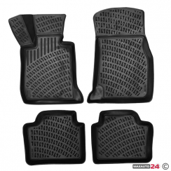 Гумени стелки RizLine съвместими с BMW 3 F30/F31/F34 2012-