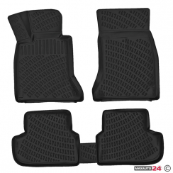 Гумени стелки RizLine съвместими с BMW 5 E60/E61 03-10