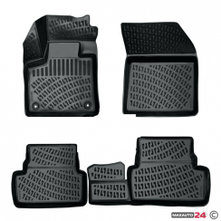 Гумени стелки RizLine съвместими с Citroen C5 07-18