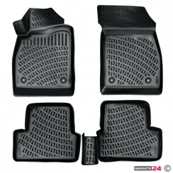 Гумени стелки RizLine съвместими с Kia Ceed 2012-2018