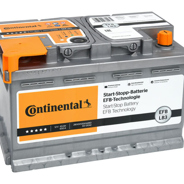 СТАРТОВ АКУМУЛАТОР СТАРТ-СТОП EFB CONTINENTAL 2800012004280
