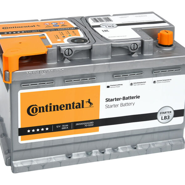 СТАРТОВ АКУМУЛАТОР LB3 CONTINENTAL 2800012022280