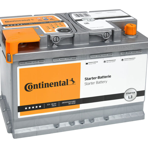 СТАРТОВ АКУМУЛАТОР L3 CONTINENTAL 2800012023280