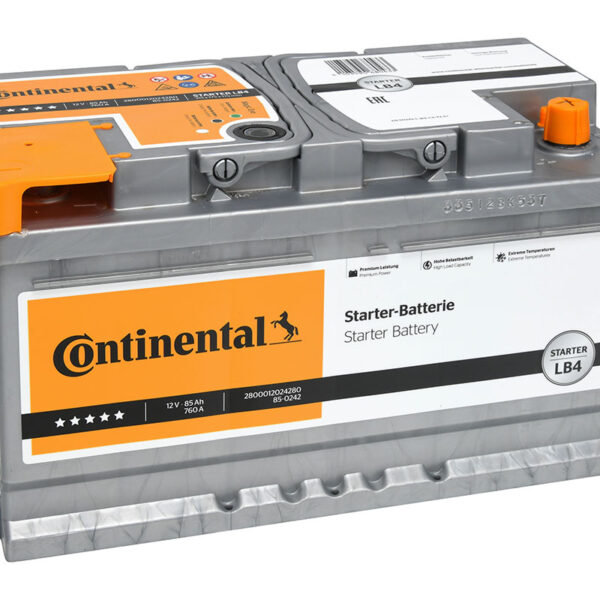 СТАРТОВ АКУМУЛАТОР LB4 CONTINENTAL 2800012024280