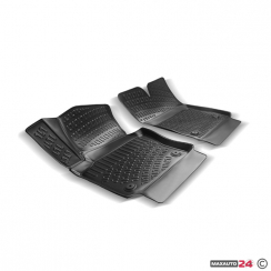 Гумени стелки RizLine съвместими с Volkswagen Caddy Panelvan 2004-2020 / 2 БР/К-Т