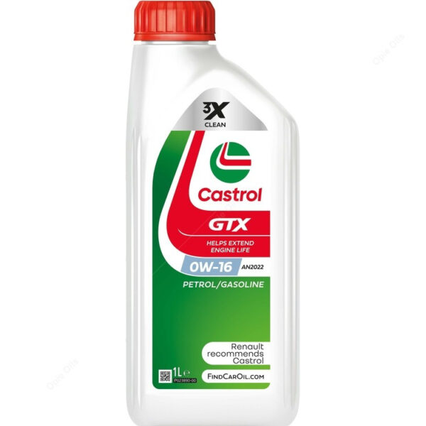 CASTROL GTX 0W16 AN2022 1L