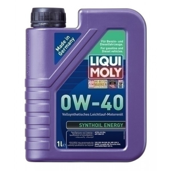 LIQUI MOLY SYNTHOIL ENERGY 0W40 1L