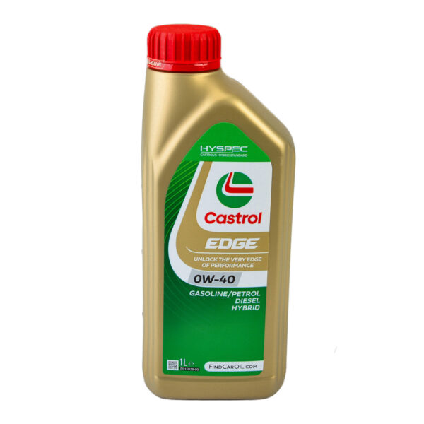 CASTROL EDGE 0W40 FST 1L