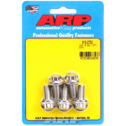 "3/8""-16 x 0.750 12pt 7/16 SS болтове " (5бр )