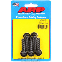 "3/8""-16 X 1.250 hex черни оксидни болтове " (5бр )