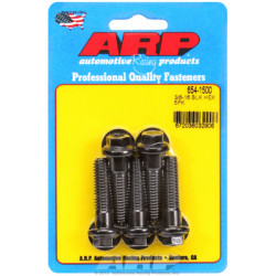 "3/8""-16 x 1.500 hex 7/16 черни оксидни болтове "(5бр