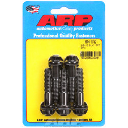 "3/8""-16 x 1.750 12pt 7/16 черни оксидни болтове "5бр