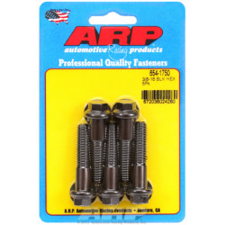 "3/8""-16 x 1.750 hex 7/16 черни оксидни болтове "(5бр