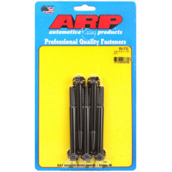 "3/8""-16 x 3.750 hex 7/16 черни оксидни болтове "(5бр