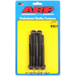 "3/8""-16 x 4.000 hex 7/16 черни оксидни болтове "(5бр