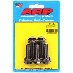 "3/8""-24 x 1.250 hex 7/16 черни оксидни болтове " 5бр