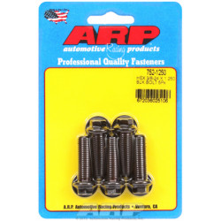 "3/8""-24 x 1.250 hex черни оксидни болтове " (5бр )