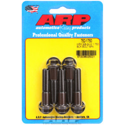 "3/8""-24 x 1.750 hex черни оксидни болтове " (5бр )