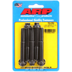 "3/8""-24 x 2.750 hex черни оксидни болтове " (5бр )