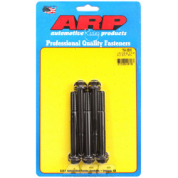 "3/8""-24 x 3.500 hex 7/16 черни оксидни болтове " 5бр