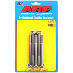 "3/8""-24 x 4.000 12pt 7/16 SS болтове " (5бр )