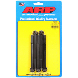 "3/8""-24 x 4.250 hex черни оксидни болтове " (5бр )