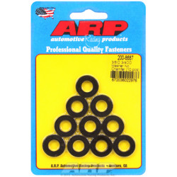 "3/8"ID 3/4"OD .120"TH черна шайби " (10бр )