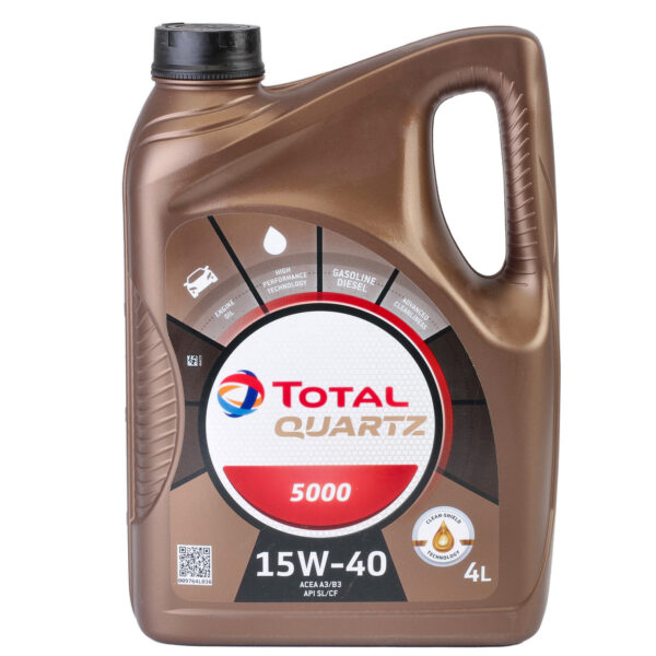 TOTAL QUARTZ 5000 15W40 4L