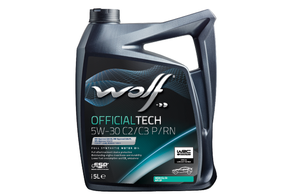 WOLF OFFICIALTECH 5W30 C2/C3 P/RN 5L