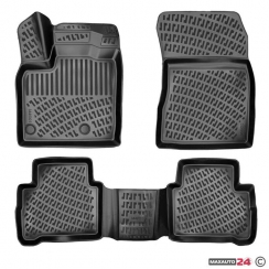 Гумени стелки RizLine съвместими с Nissan Qashqai J12 2021-