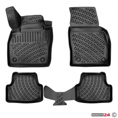 Гумени стелки RizLine съвместими с VW T-Cross 2019+