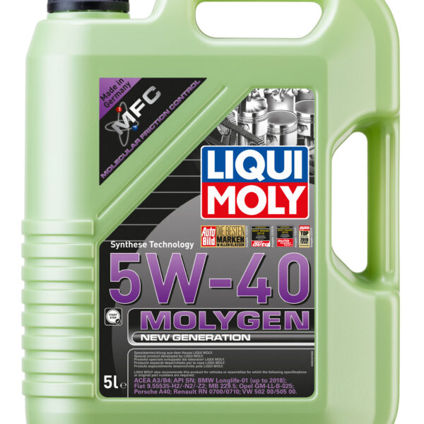 LIQUI MOLY MOLYGEN NEW GENERATION 5W40 (8536) 5L