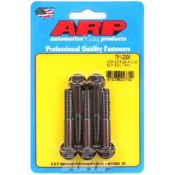 "5/16""-24 x 2.000 hex черни оксидни болтове " (5бр )