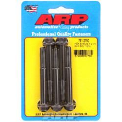 "5/16""-24 x 2.750 hex черни оксидни болтове " (5бр )