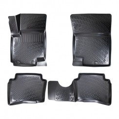 Гумени стелки RizLine съвместими с Hyundai i20 08-14