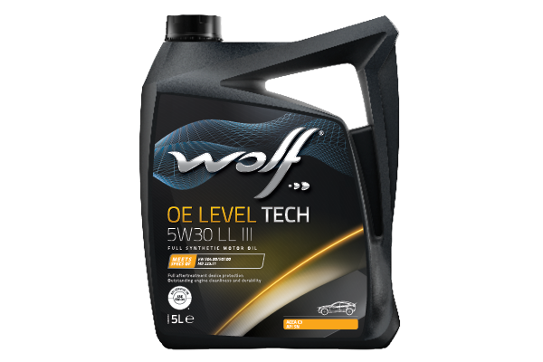 WOLF OE LEVEL TECH 5W30 LL III 5L