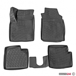 Гумени стелки RizLine съвместими с Fiat 500 11-19