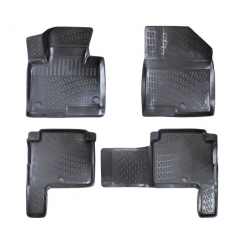 Гумени стелки RizLine съвместими с Hyundai Santa Fe (2013-2018)