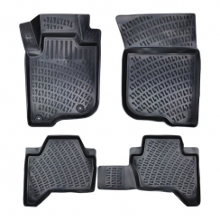 Гумени стелки RizLine съвместими с Mitsubishi Pajero 2006- Къса база