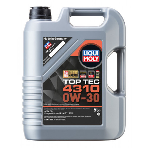 LIQUI MOLY TOP TEC 4310 0W30 5L