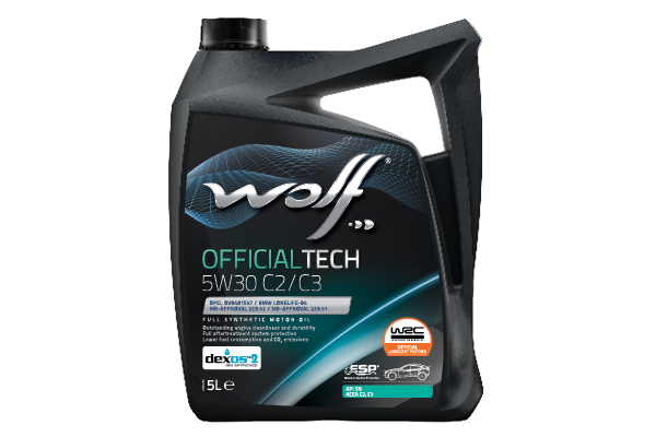 WOLF OFFICIALTECH 5W30 C2/C3 5L